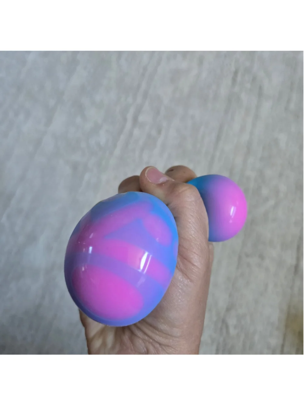 Girls Schylling Color Change NeeDoh Stress Ball One Size Blue Pink